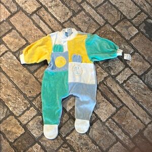 NWT Vintage Polar Colorful Kids One Piece